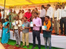 सेवा संकल्प अभियान के तहत मानस भवन लोरमी और ग्राम लगरा में सेवा सेतु शिविर आयोजित