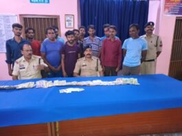 बावन पत्ती का दांव लगाते 03 प्रकरणों में 11 आरोपी पुलिस के हत्थे चढ़े*